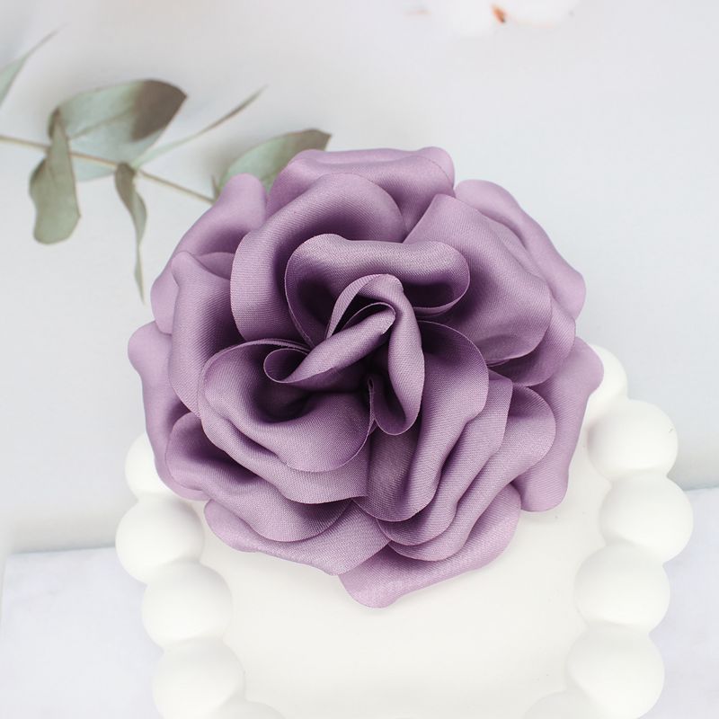 Elegant Business Suit Accessories Big Flower Sweater Brooch