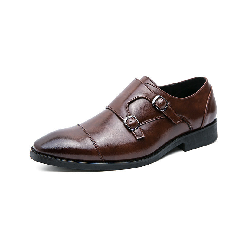 Cross-border Japanese Business Leather Shoes Men's Formal Shoes