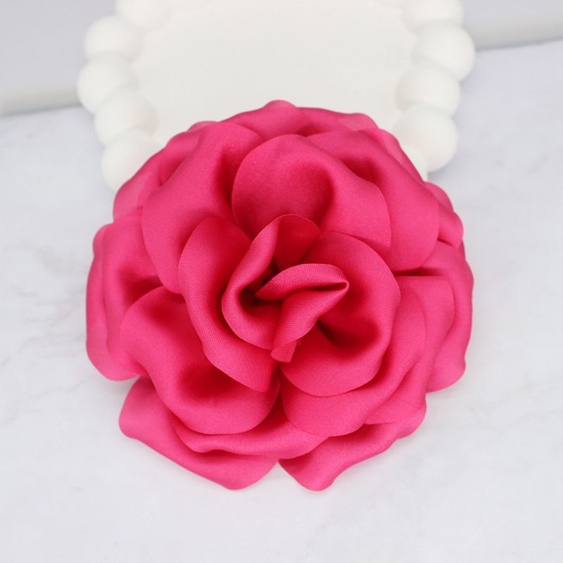 Elegant Business Suit Accessories Big Flower Sweater Brooch