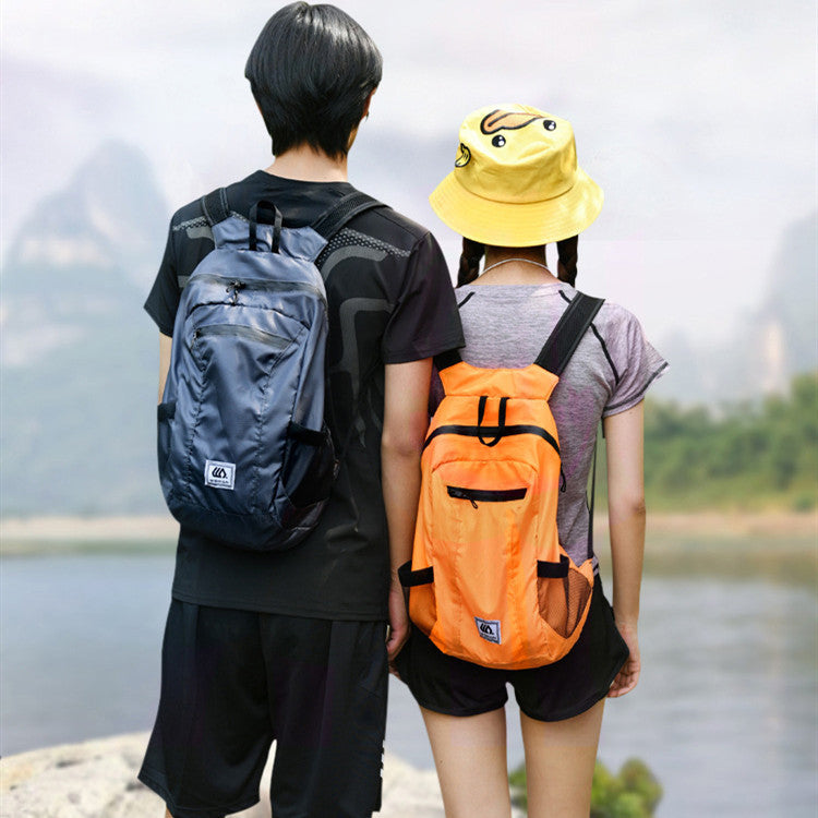 Portable Folding Bag Men And Women Travel Backpack