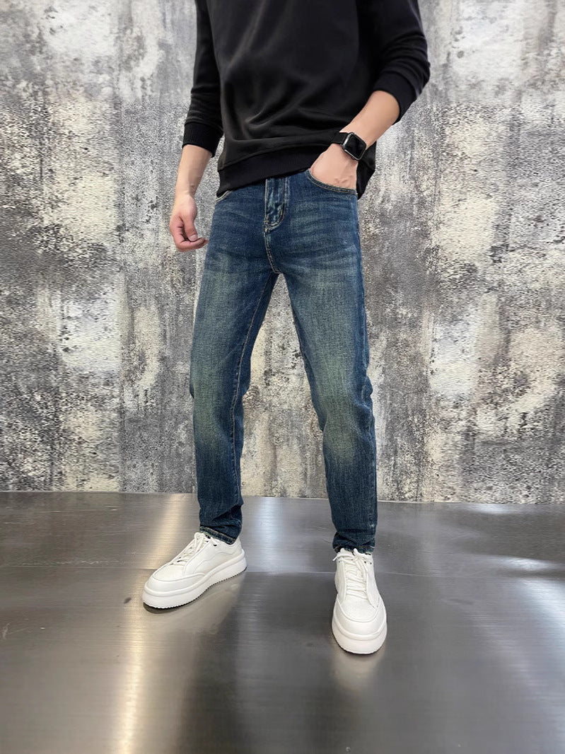 Men's Fashion Personalized Stretch All-matching Trousers
