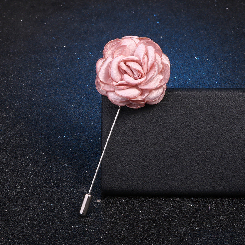 Fabric Flower Brooch Women's Fashion