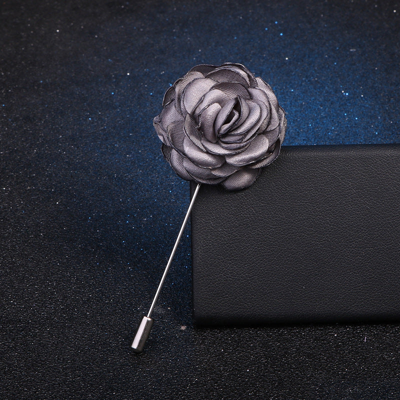 Fabric Flower Brooch Women's Fashion