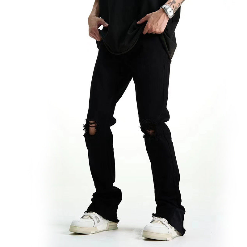 Fashion Personalized And Slim-looking Trousers Men