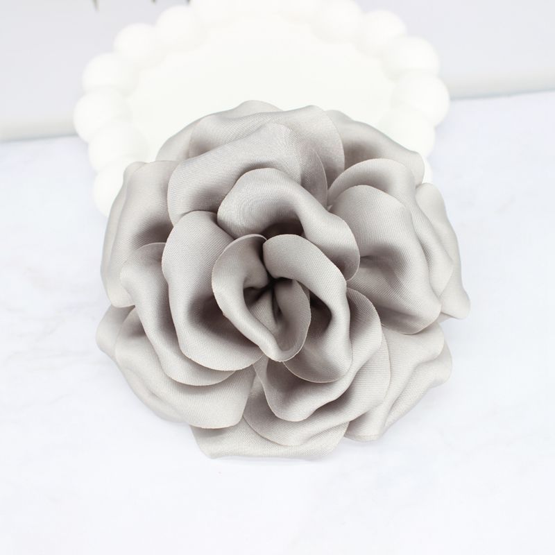 Elegant Business Suit Accessories Big Flower Sweater Brooch