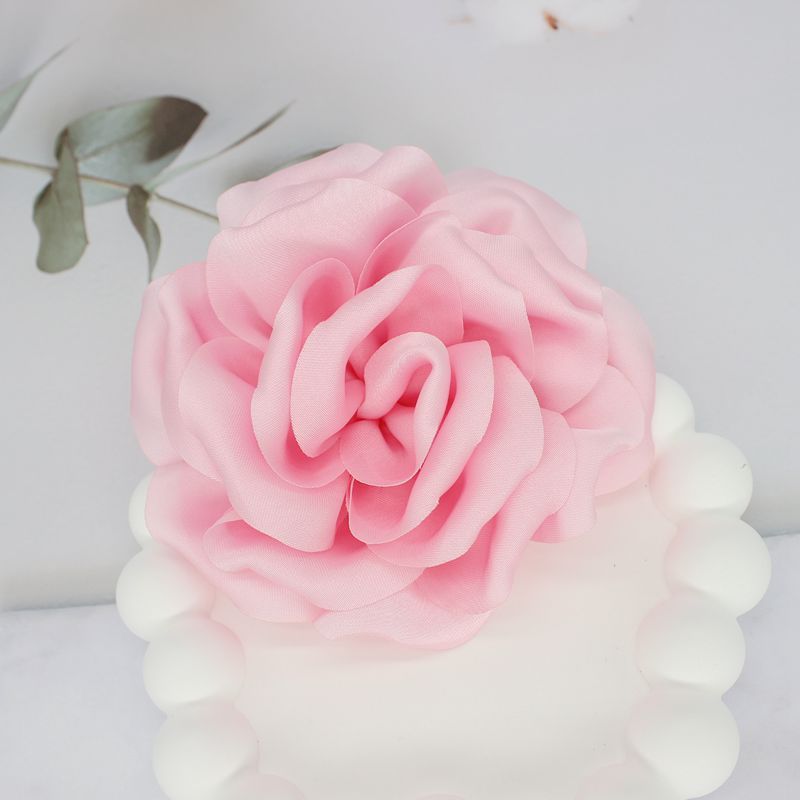 Elegant Business Suit Accessories Big Flower Sweater Brooch