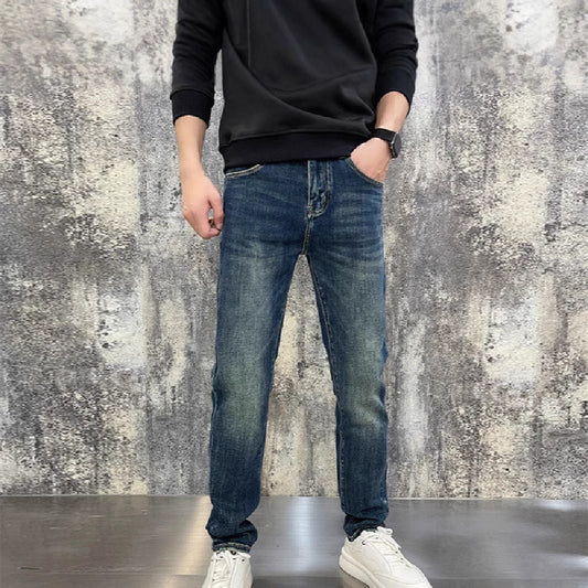 Men's Fashion Personalized Stretch All-matching Trousers