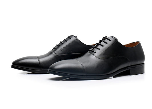Plus Size Assorted Colors Slip On Feet Business Formal Wear Leather Shoes Men