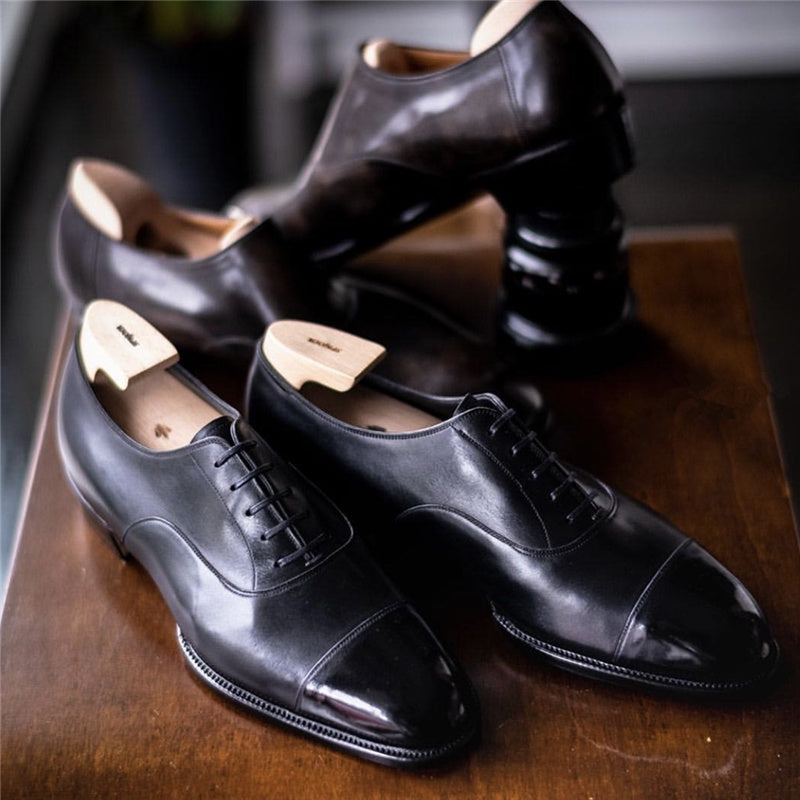 Plus Size Assorted Colors Slip On Feet Business Formal Wear Leather Shoes Men