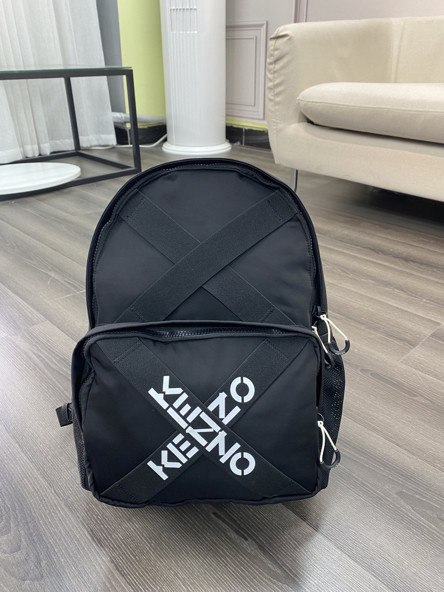 New Letter Cross LOGO Backpack Men And Women