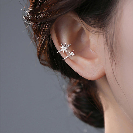 Eight Awn Star Asymmetric Rice Ear Clip Korean Style