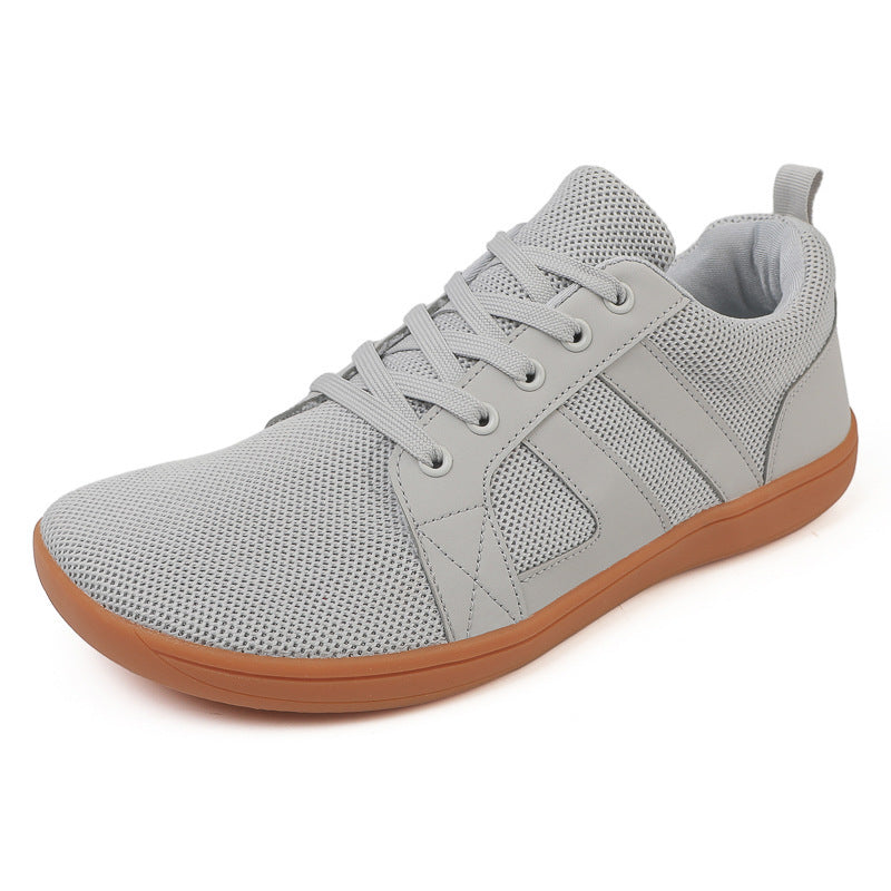Couple Breathable Lace-up Mesh Shoes Casual Walking Sneakers Men Non-slip Running Sports Shoes Women