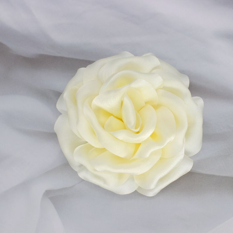 Elegant Business Suit Accessories Big Flower Sweater Brooch