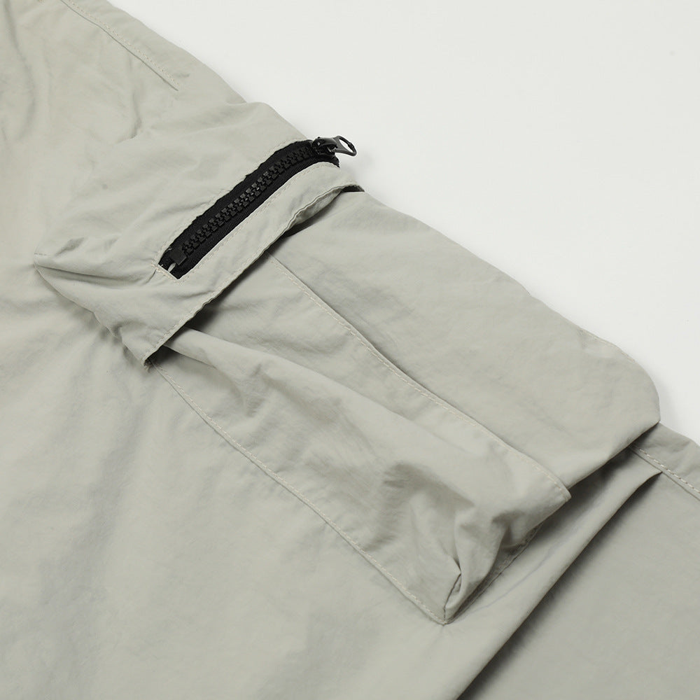 Casual Loose-fitting Wide-leg Trousers Men