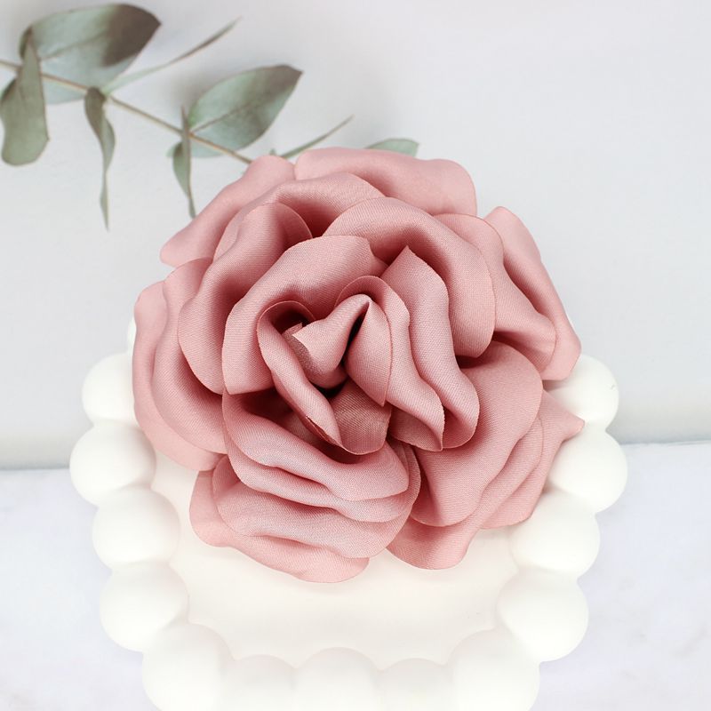 Elegant Business Suit Accessories Big Flower Sweater Brooch