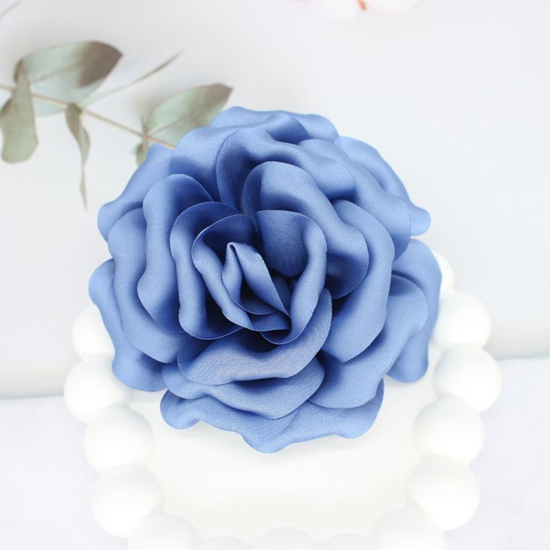 Elegant Business Suit Accessories Big Flower Sweater Brooch