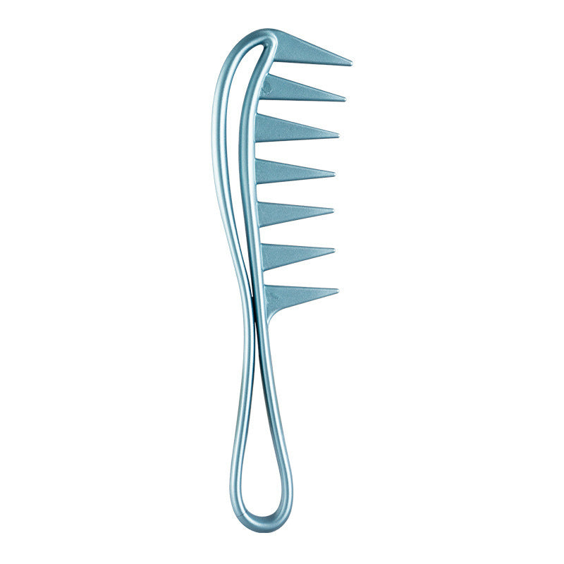 Wide-tooth Comb Hair Retro Back Curly Hair Comb For Greasy Hair Plastic Hairbrush