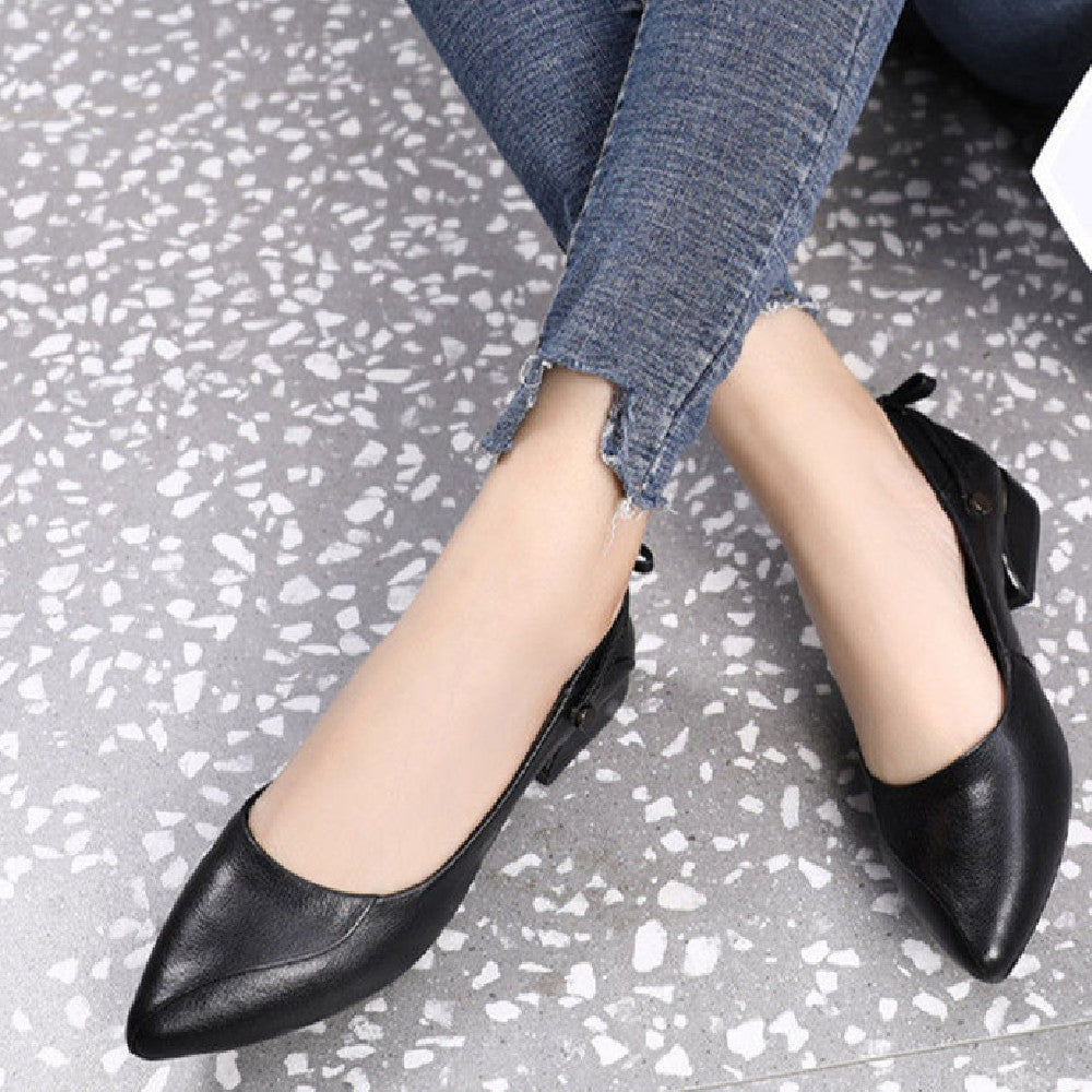 Low Top Pumps Pointed Toe Heels