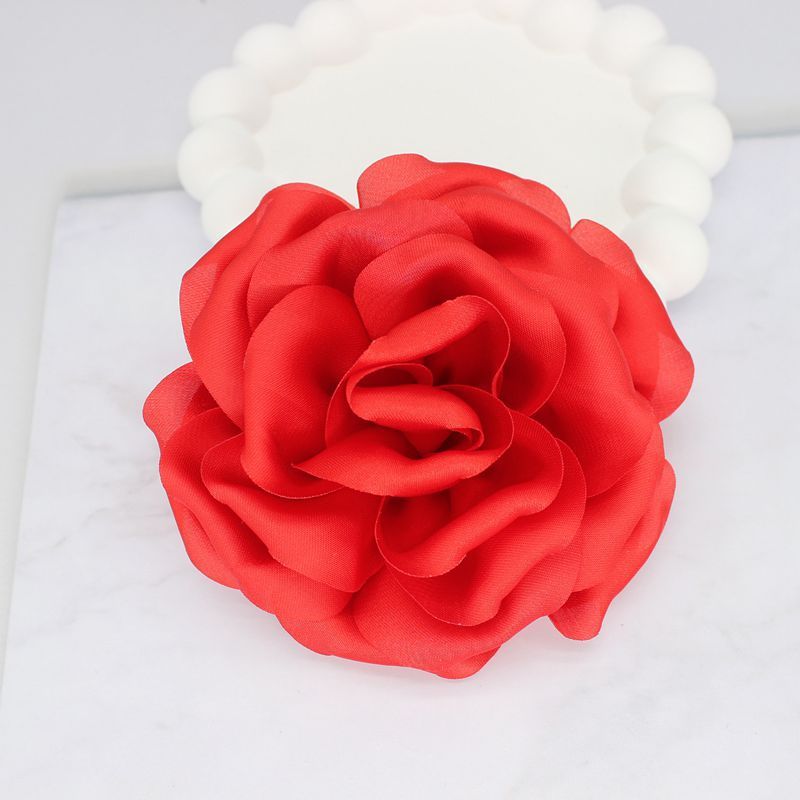 Elegant Business Suit Accessories Big Flower Sweater Brooch