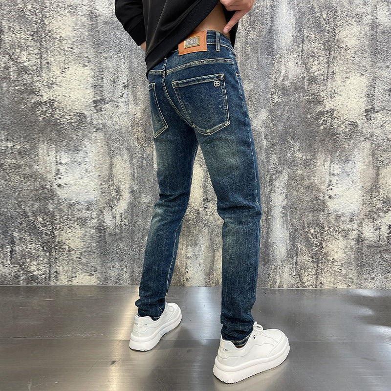 Men's Fashion Personalized Stretch All-matching Trousers