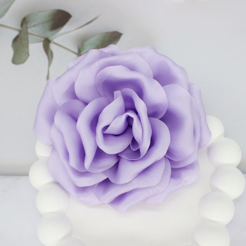 Elegant Business Suit Accessories Big Flower Sweater Brooch