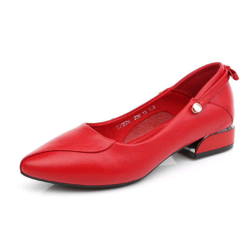 Low Top Pumps Pointed Toe Heels