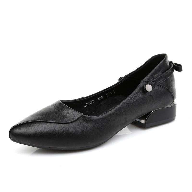 Low Top Pumps Pointed Toe Heels