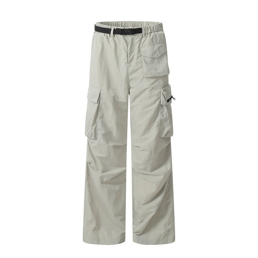Casual Loose-fitting Wide-leg Trousers Men