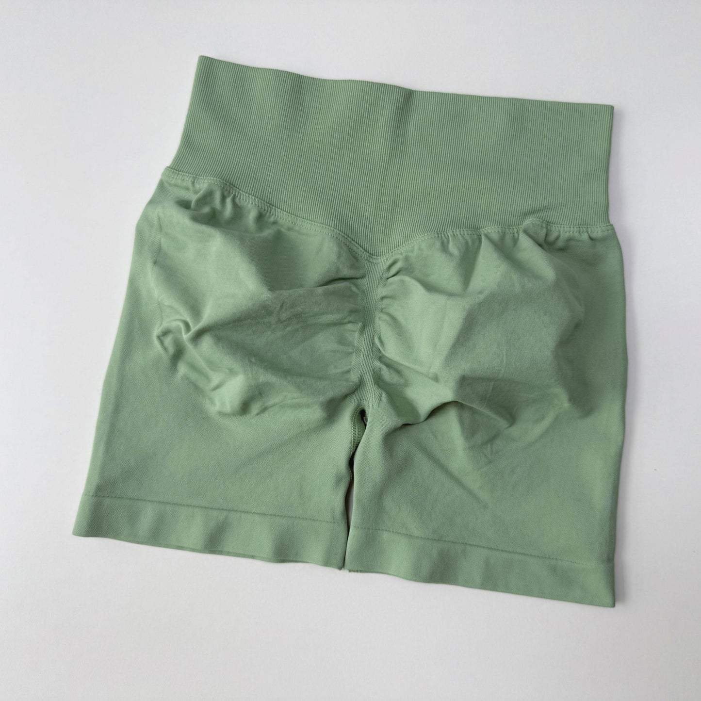 High Waist Stretch Breathable Quick-drying Running Seamless Shorts Sports Yoga Shorts