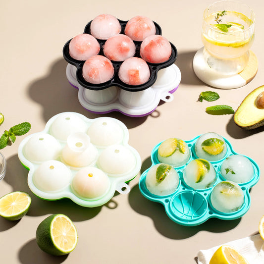 Silicone Ice Tray Ice Maker Easily Removable Mold Silicone Ice Cube Mold
