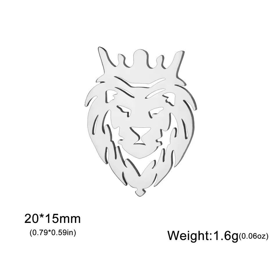European And American Advanced Retro Light Luxury Fashion Trend Souvenir Stainless Steel Animal Suit Pattern Shape Brooch