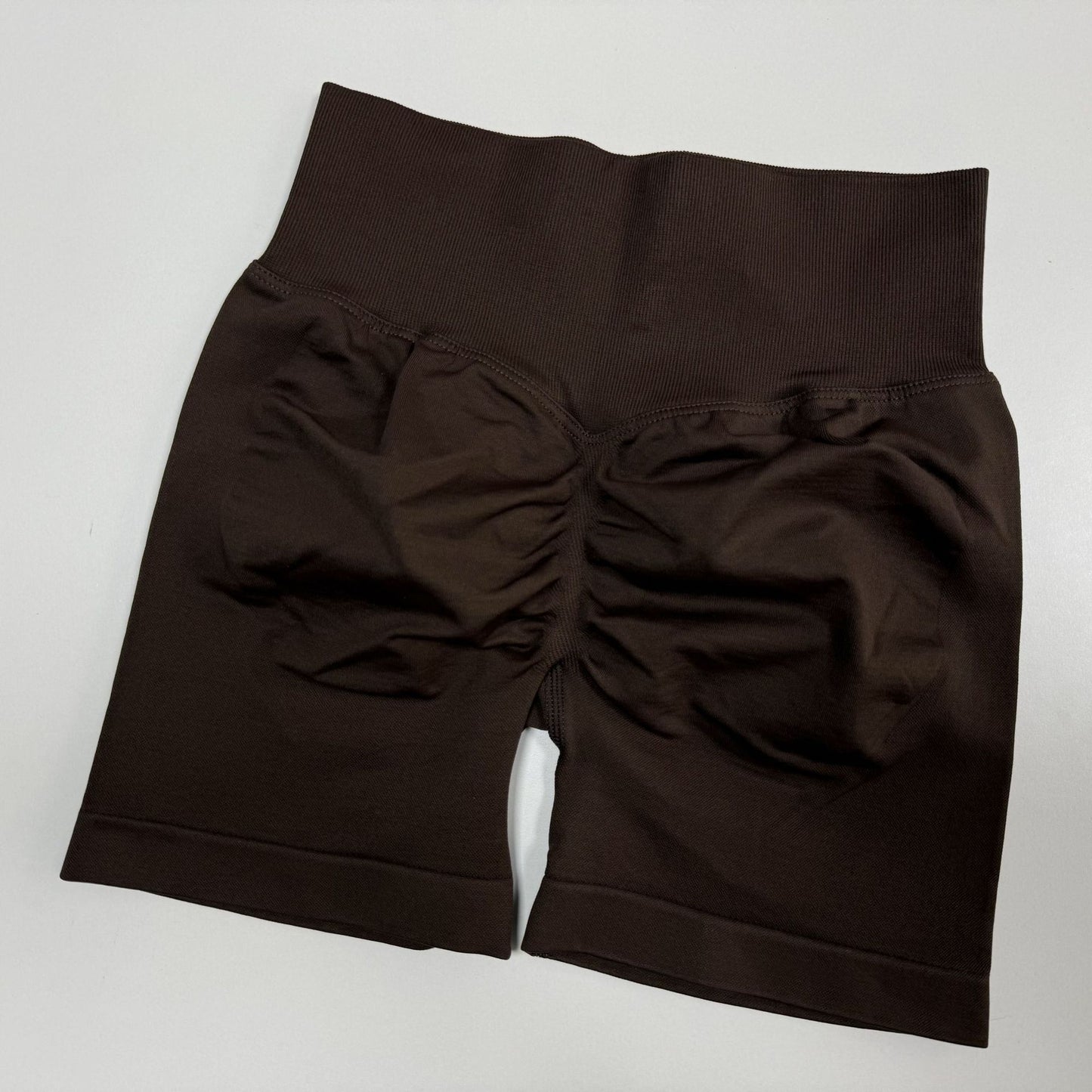 High Waist Stretch Breathable Quick-drying Running Seamless Shorts Sports Yoga Shorts