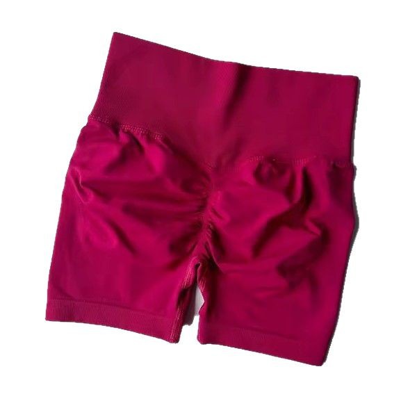 High Waist Stretch Breathable Quick-drying Running Seamless Shorts Sports Yoga Shorts