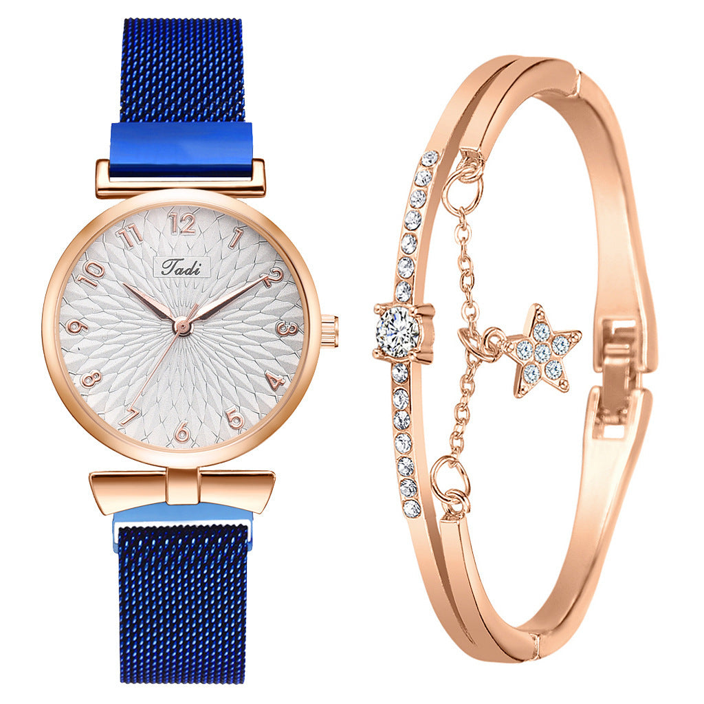 Fashion Ladies Quartz Watch Arabic Numeral Small Scale