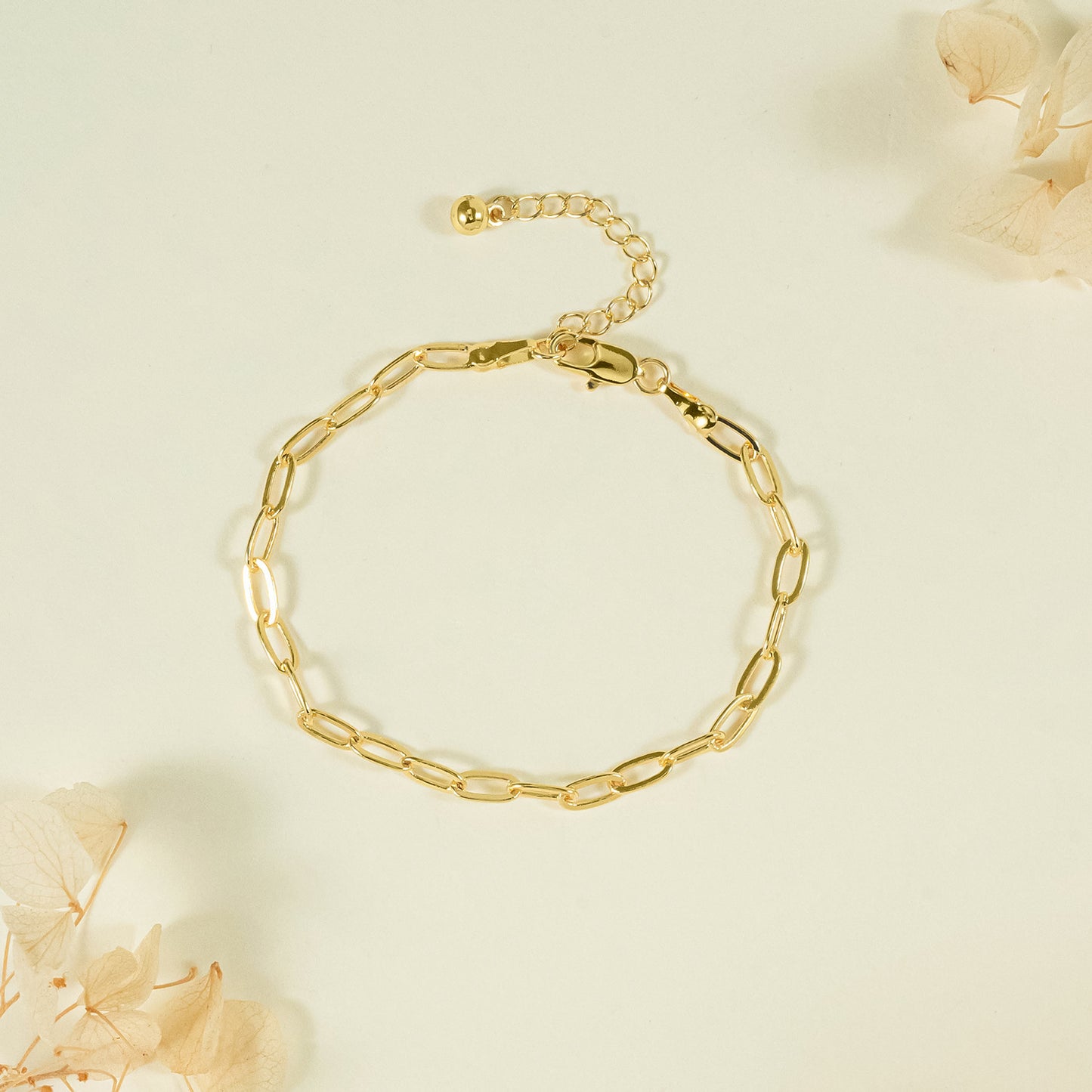 Women's Fashion Hollowed-out Thick Chain Bracelet